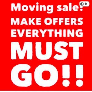 Moving-CLOSET CLEAR OUT‼️